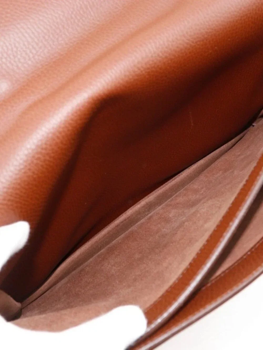 HERMES Sac A Depeche 38 Business bag Brown Fjord mens